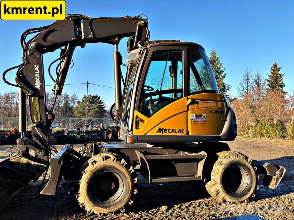 Mecalac 714 MW KOPARKA KOŁOWA 2010R. | CAT LIEBHERR 313 31 Колесни екскаватори
