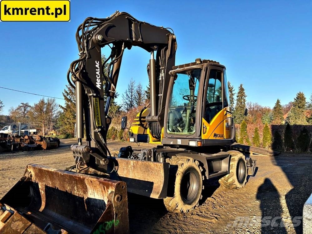 Mecalac 714 MW KOPARKA KOŁOWA 2010R. | CAT LIEBHERR 313 31 Колесни екскаватори