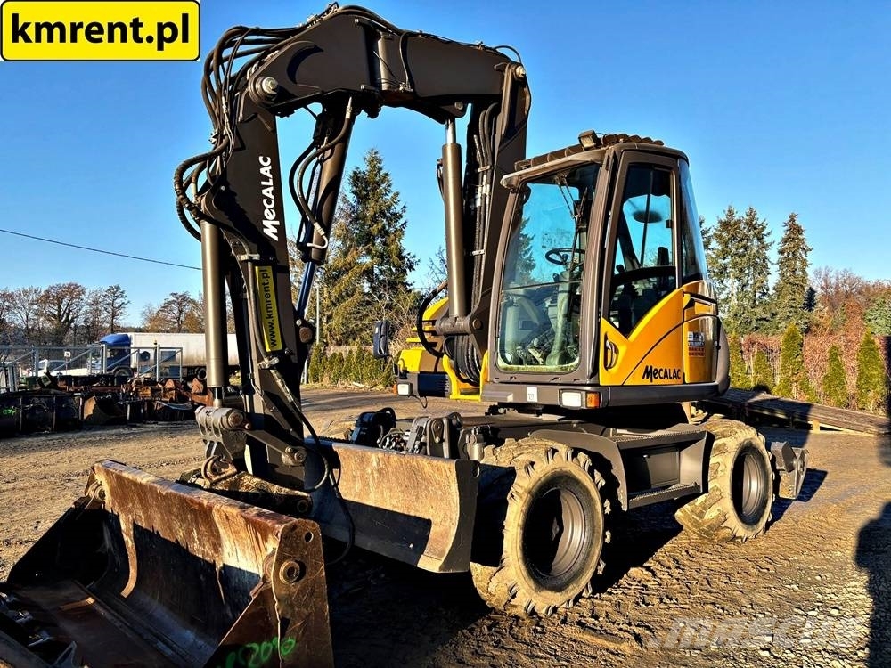 Mecalac 714 MW KOPARKA KOŁOWA 2010R. | CAT LIEBHERR 313 31 Колесни екскаватори