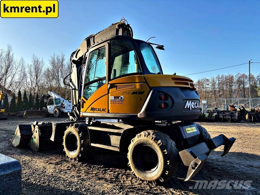 Mecalac 714 MW KOPARKA KOŁOWA 2010R. | CAT LIEBHERR 313 31 Колесни екскаватори