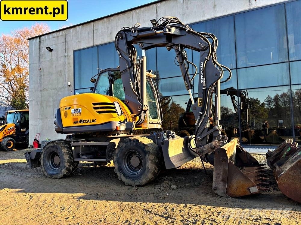 Mecalac 714 MW KOPARKA KOŁOWA 2010R. | CAT LIEBHERR 313 31 Колесни екскаватори