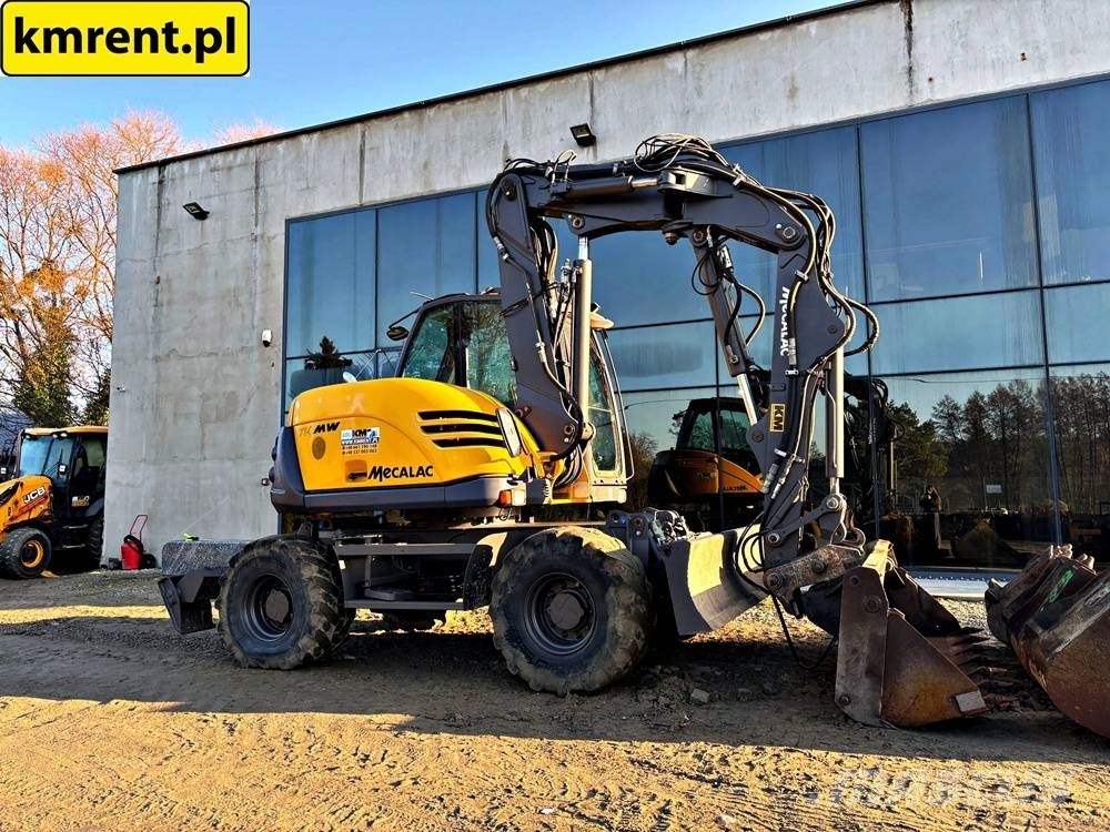 Mecalac 714 MW KOPARKA KOŁOWA 2010R. | CAT LIEBHERR 313 31 Колесни екскаватори