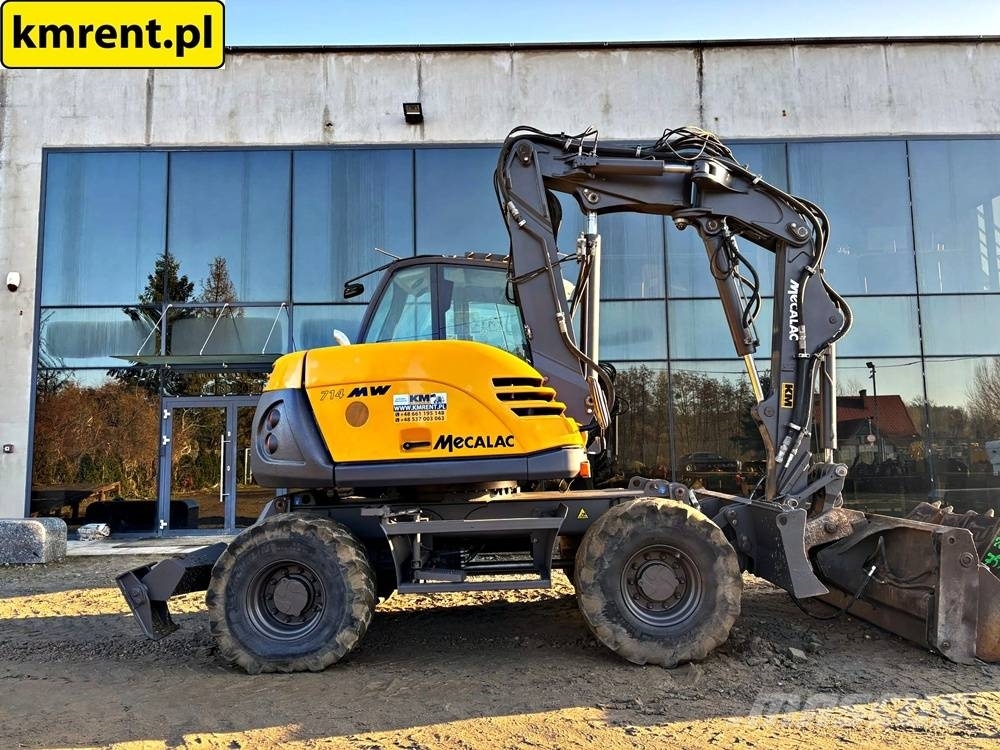 Mecalac 714 MW KOPARKA KOŁOWA 2010R. | CAT LIEBHERR 313 31 Колесни екскаватори
