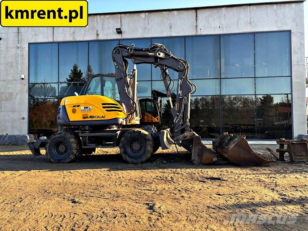 Mecalac 714 MW KOPARKA KOŁOWA 2010R. | CAT LIEBHERR 313 31 Колесни екскаватори