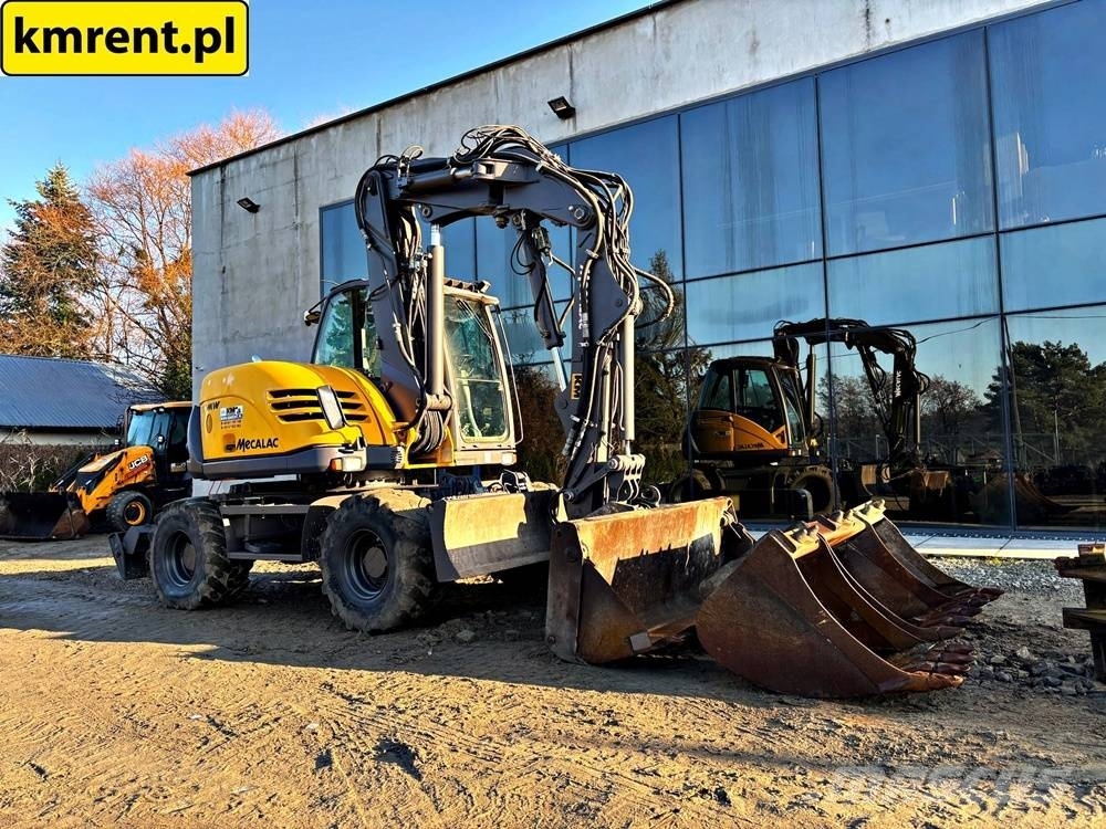 Mecalac 714 MW KOPARKA KOŁOWA 2010R. | CAT LIEBHERR 313 31 Колесни екскаватори