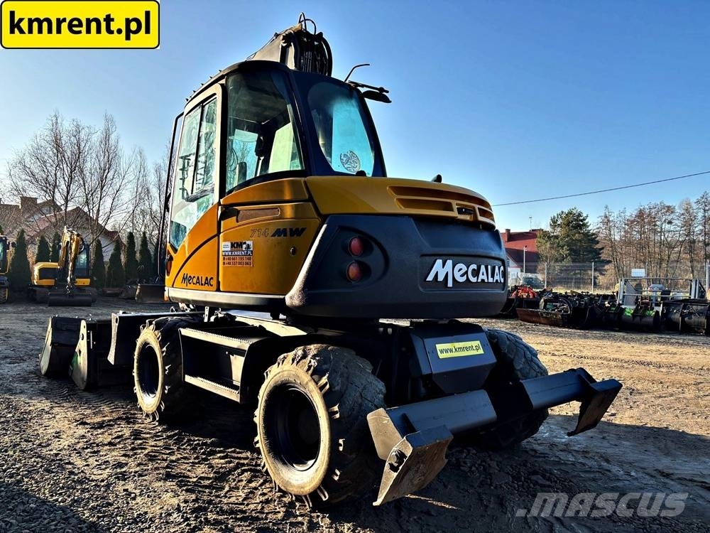 Mecalac 714 MW KOPARKA KOŁOWA 2010R. | CAT LIEBHERR 313 31 Колесни екскаватори