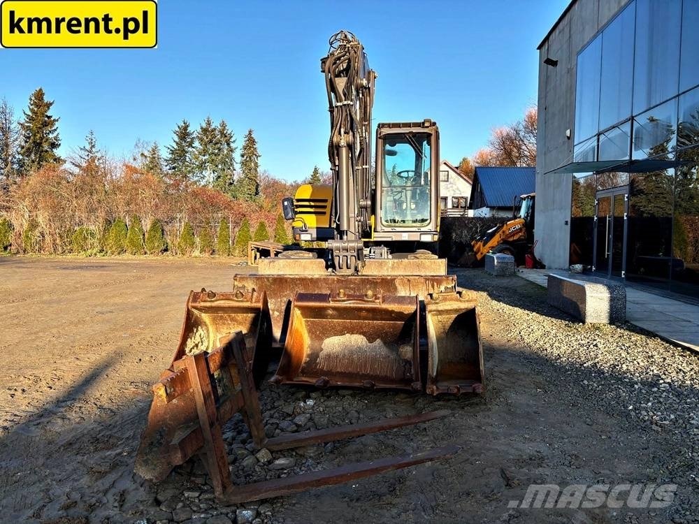 Mecalac 714 MW KOPARKA KOŁOWA 2010R. | CAT LIEBHERR 313 31 Колесни екскаватори