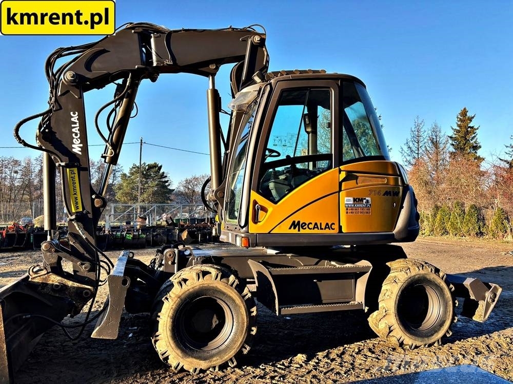 Mecalac 714 MW KOPARKA KOŁOWA 2010R. | CAT LIEBHERR 313 31 Колесни екскаватори