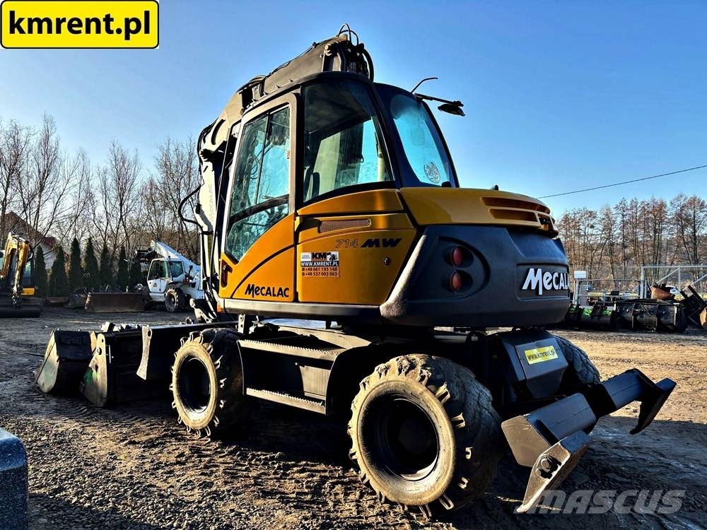 Mecalac 714 MW KOPARKA KOŁOWA 2010R. | CAT LIEBHERR 313 31 Колесни екскаватори