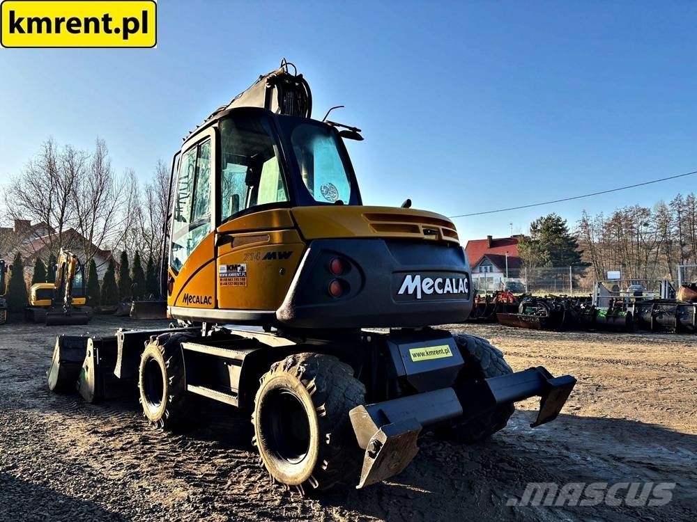 Mecalac 714 MW KOPARKA KOŁOWA 2010R. | CAT LIEBHERR 313 31 Колесни екскаватори