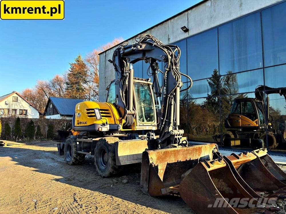 Mecalac 714 MW KOPARKA KOŁOWA 2010R. | CAT LIEBHERR 313 31 Колесни екскаватори