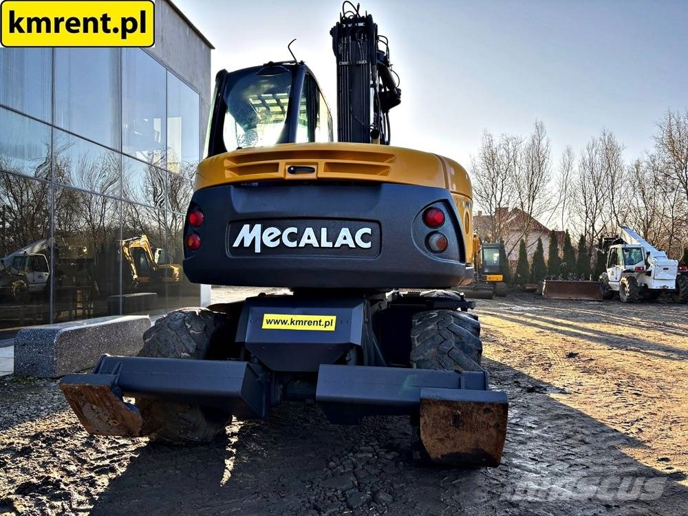 Mecalac 714 MW KOPARKA KOŁOWA 2010R. | CAT LIEBHERR 313 31 Колесни екскаватори