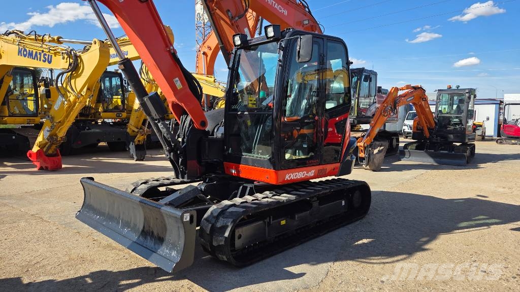 Kubota KX 080-4 حفارات وسط 7 طن - 12 طن