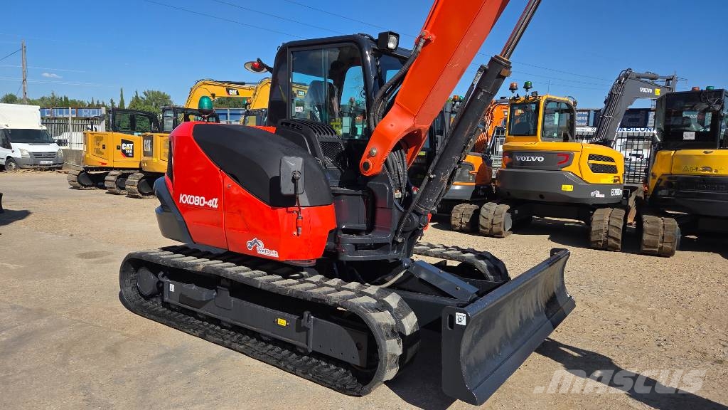 Kubota KX 080-4 حفارات وسط 7 طن - 12 طن