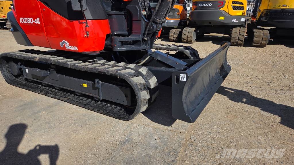 Kubota KX 080-4 حفارات وسط 7 طن - 12 طن