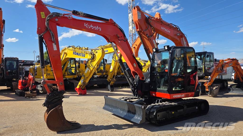Kubota KX 080-4 حفارات وسط 7 طن - 12 طن