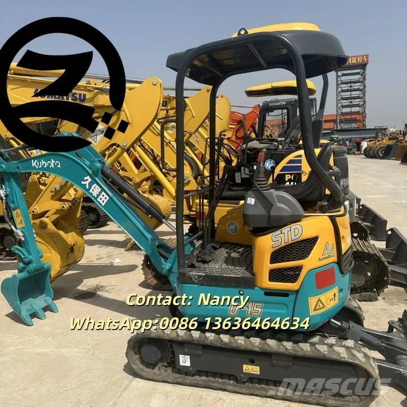 Kubota U 15 Mini bagri <7t