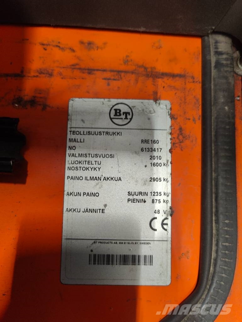 BT RRE160 Työntömastotrukki Schubmaststapler
