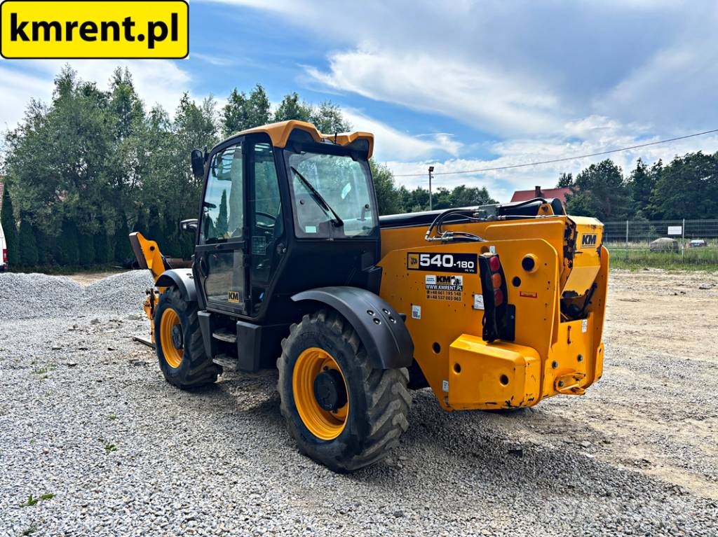 JCB 540-180 ŁADOWARKA TELESKOPOWA 2018R. MTH:1870 ! | Teleskoplader