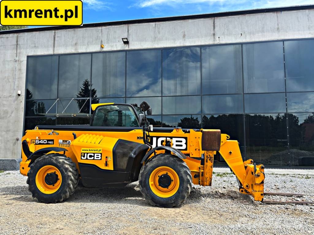 JCB 540-180 ŁADOWARKA TELESKOPOWA 2018R. MTH:1870 ! | Teleskoplader