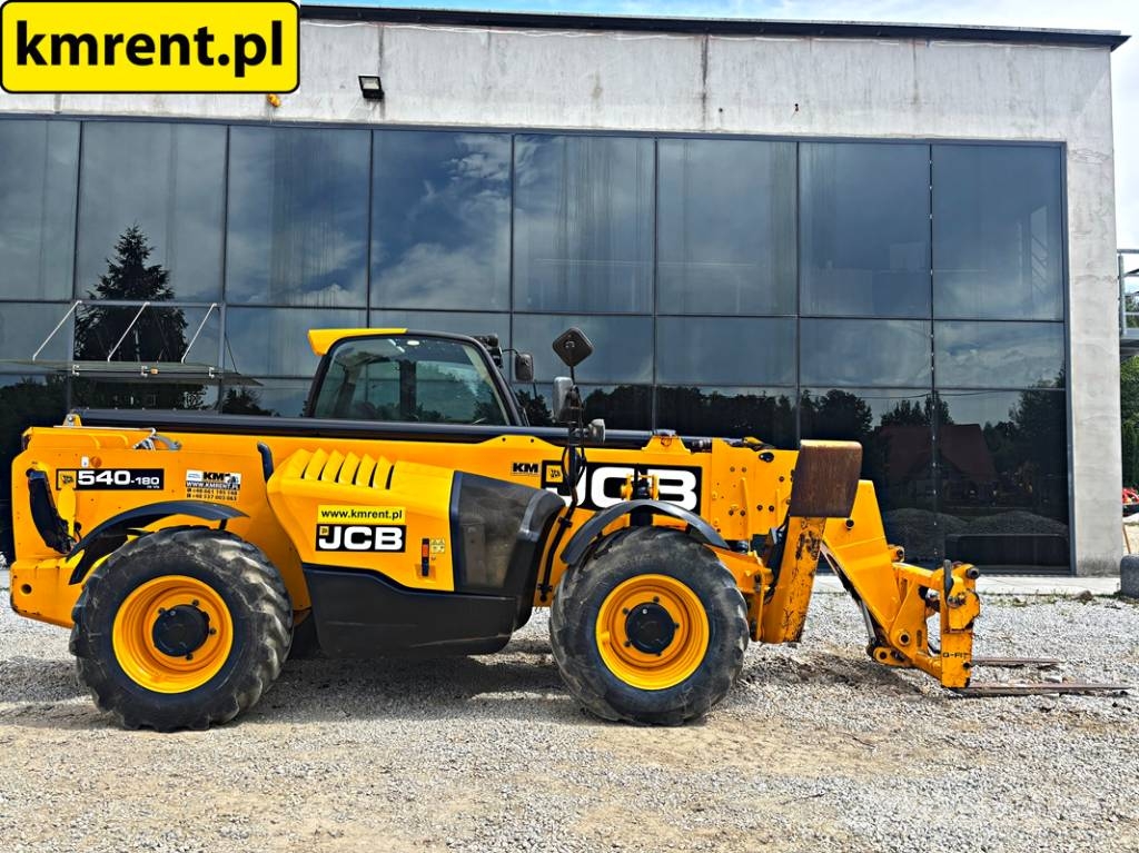 JCB 540-180 ŁADOWARKA TELESKOPOWA 2018R. MTH:1870 ! | Teleskoplader