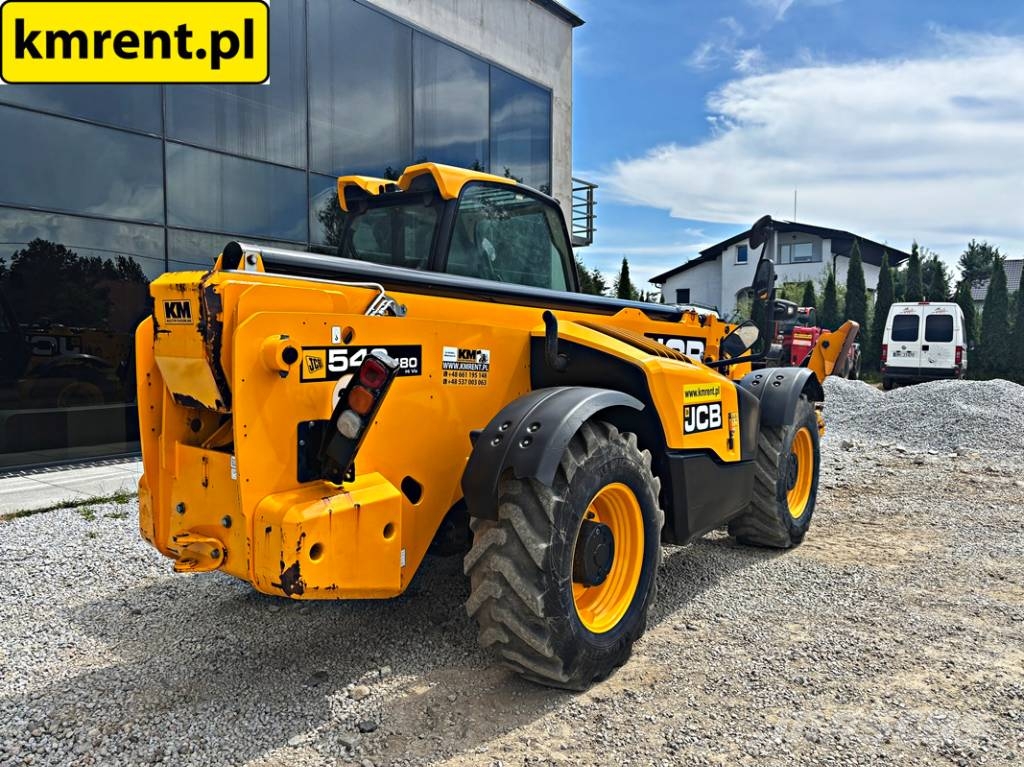 JCB 540-180 ŁADOWARKA TELESKOPOWA 2018R. MTH:1870 ! | Teleskoplader
