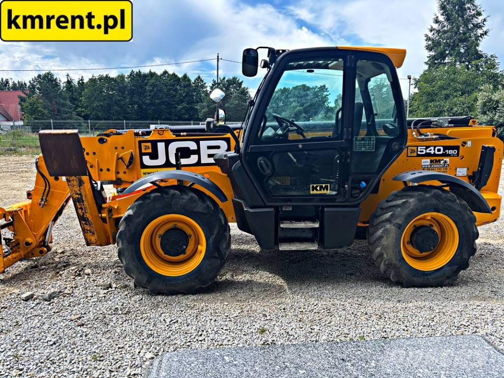 JCB 540-180 ŁADOWARKA TELESKOPOWA 2018R. MTH:1870 ! | Teleskoplader