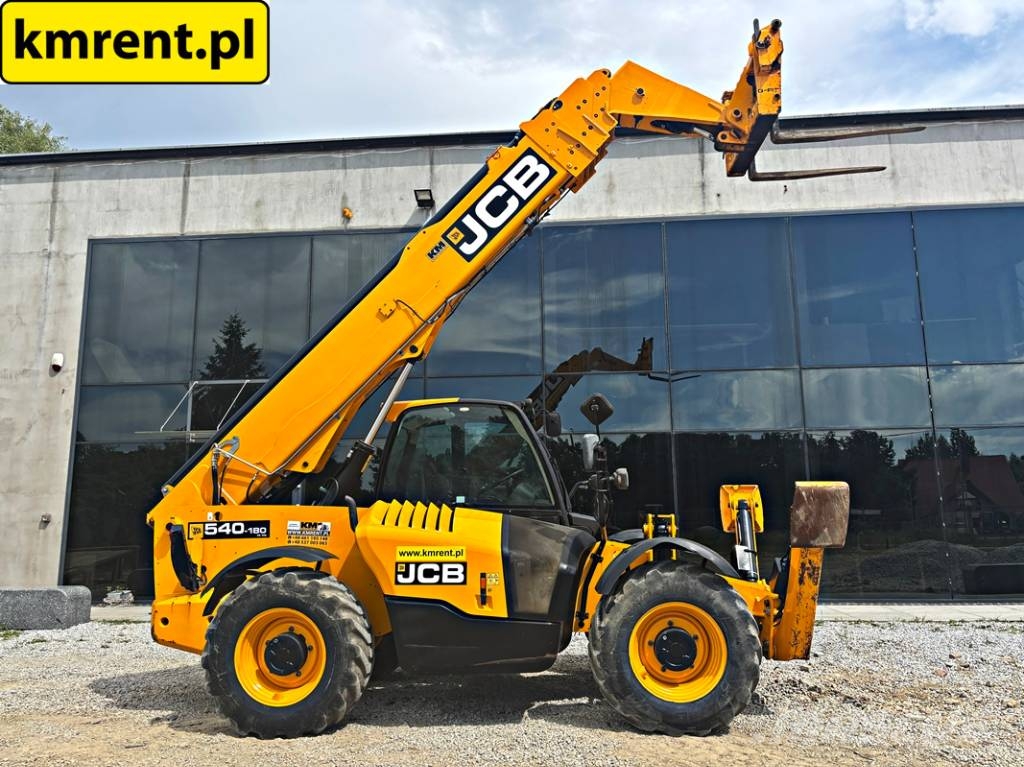 JCB 540-180 ŁADOWARKA TELESKOPOWA 2018R. MTH:1870 ! | Teleskoplader