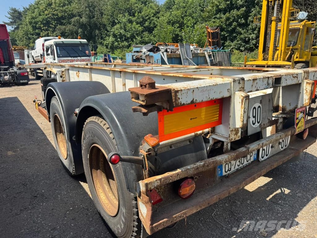 Asca **20"CONTAINER CHASSIS-FULL STEEL** Konttipuoliperävaunut