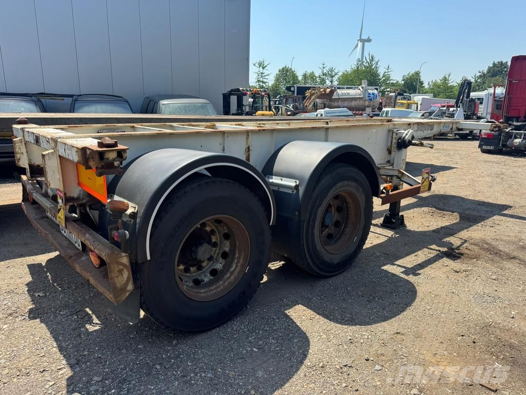 Asca **20"CONTAINER CHASSIS-FULL STEEL** Konttipuoliperävaunut