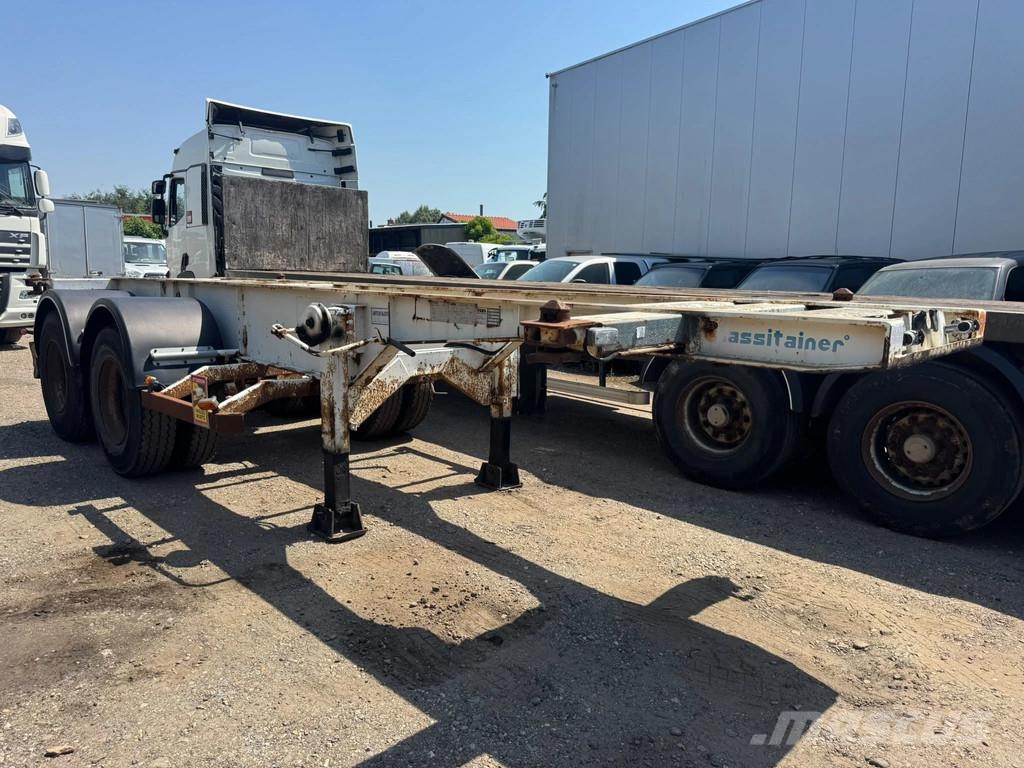 Asca **20"CONTAINER CHASSIS-FULL STEEL** Konttipuoliperävaunut