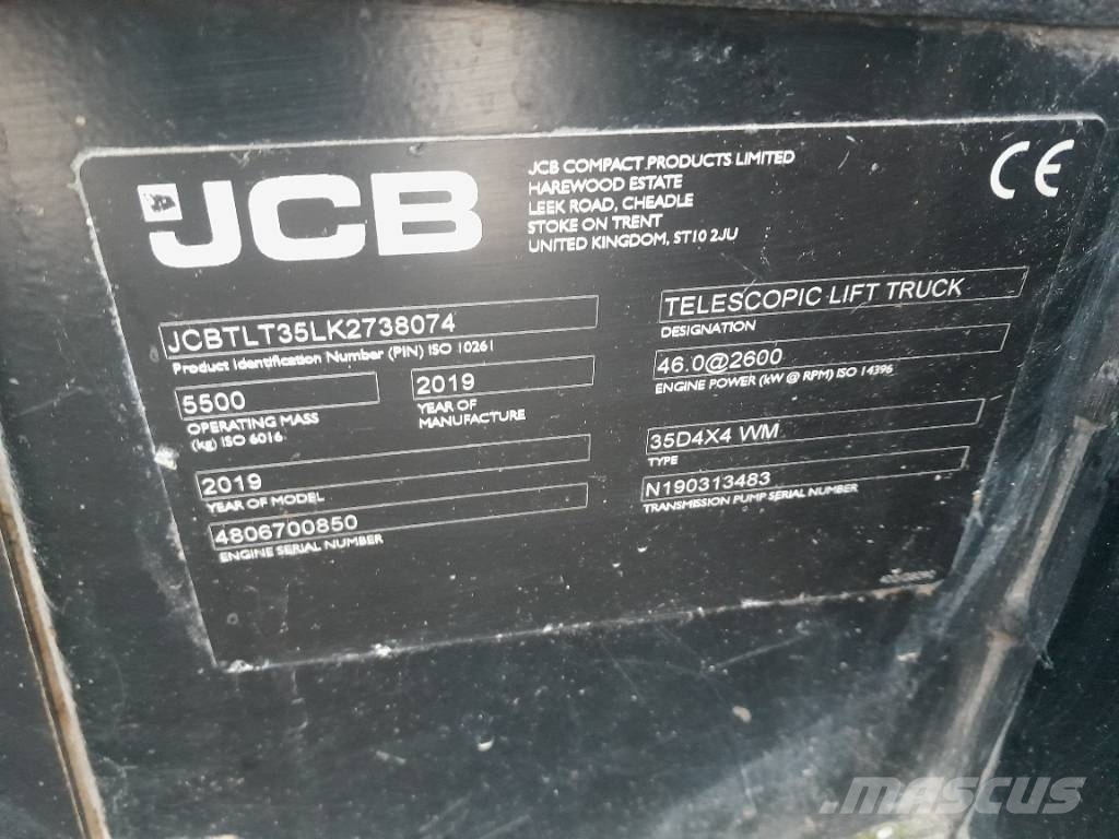 JCB TLT 35 D Teleskoplader für Landwirtschaft