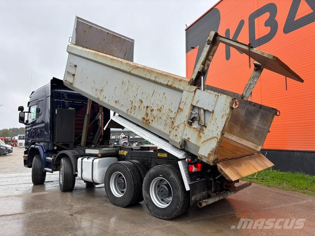 Scania R 580 8x4 RETARDER / FULL STEEL / BOX L=5576 mm Camiones bañeras basculantes o volquetes