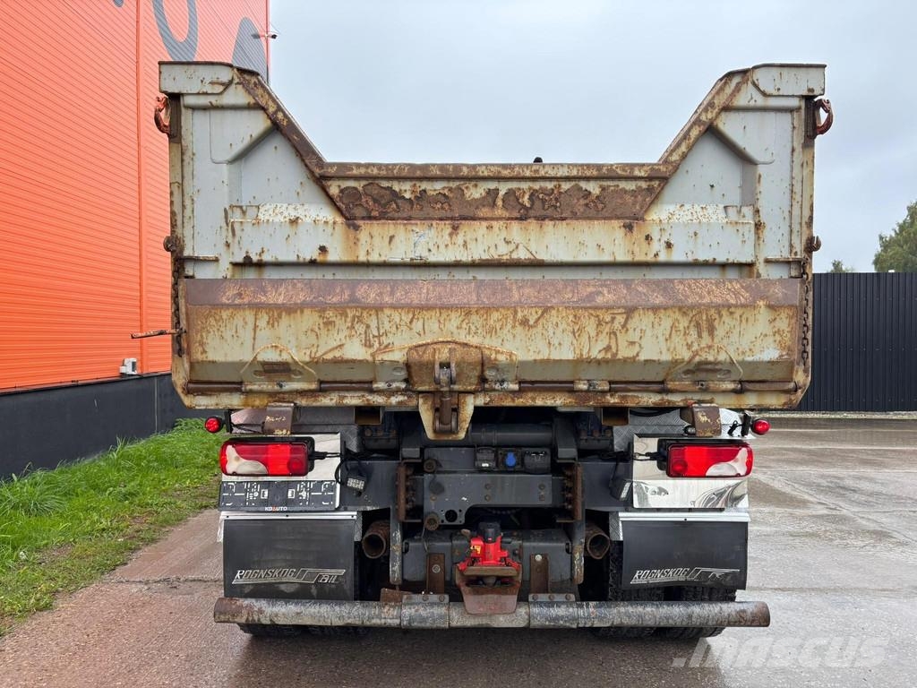 Scania R 580 8x4 RETARDER / FULL STEEL / BOX L=5576 mm Camiones bañeras basculantes o volquetes