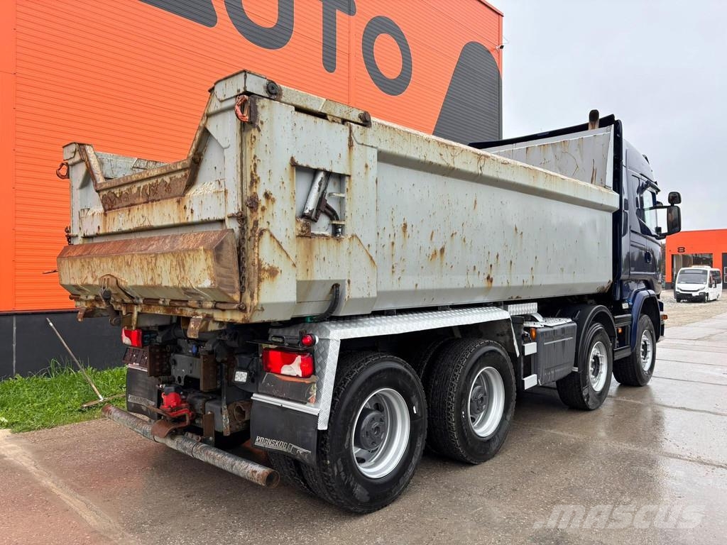 Scania R 580 8x4 RETARDER / FULL STEEL / BOX L=5576 mm Camiones bañeras basculantes o volquetes