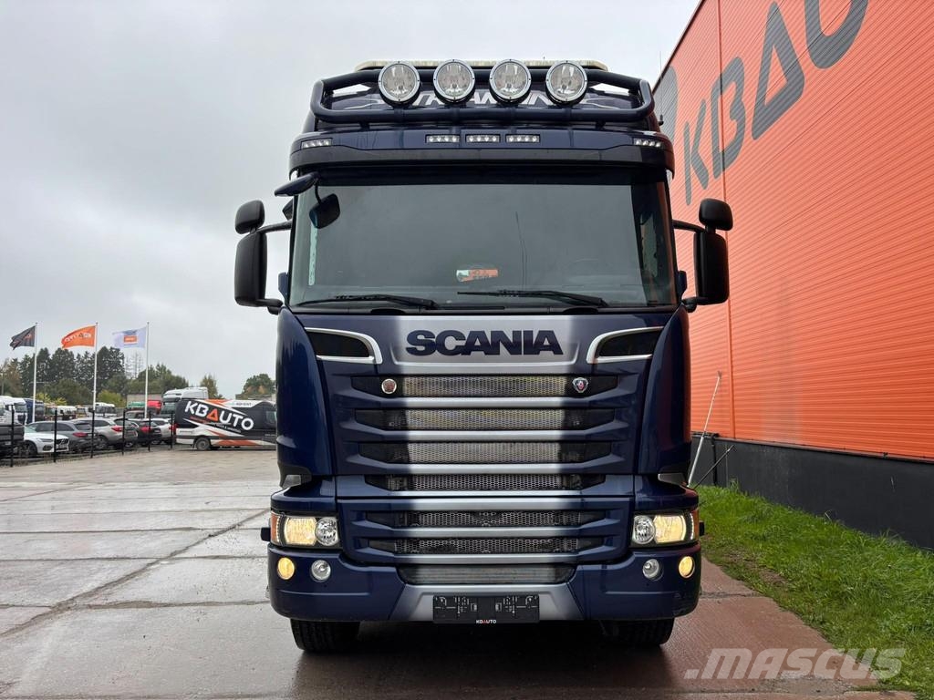 Scania R 580 8x4 RETARDER / FULL STEEL / BOX L=5576 mm Camiones bañeras basculantes o volquetes