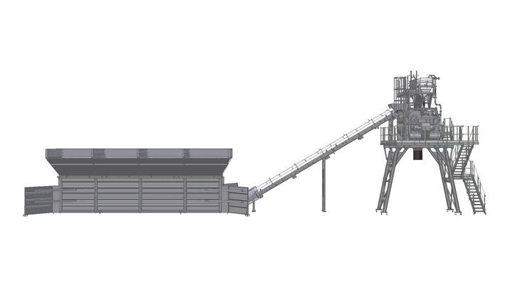 Frumecar MODULMIX - betoncentrale 80 - 150 m³/uur Menginstallaties