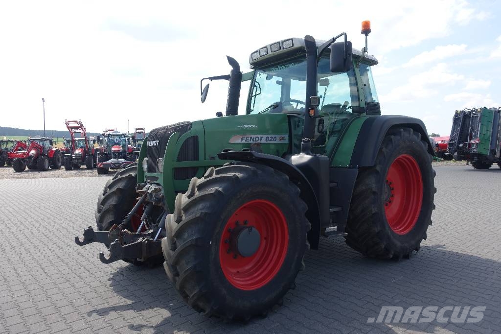 Fendt 820 Vario TMS Tractors