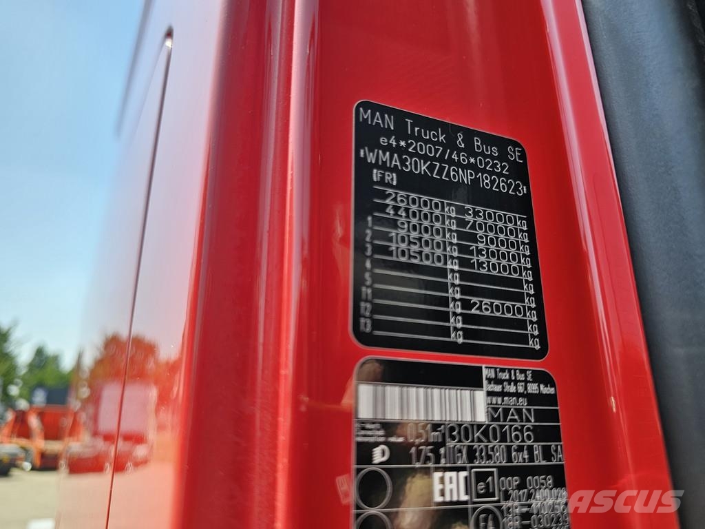 MAN TGX 33.580 6x4 BL / RETARDER - 120.000 KG Ostali kamioni