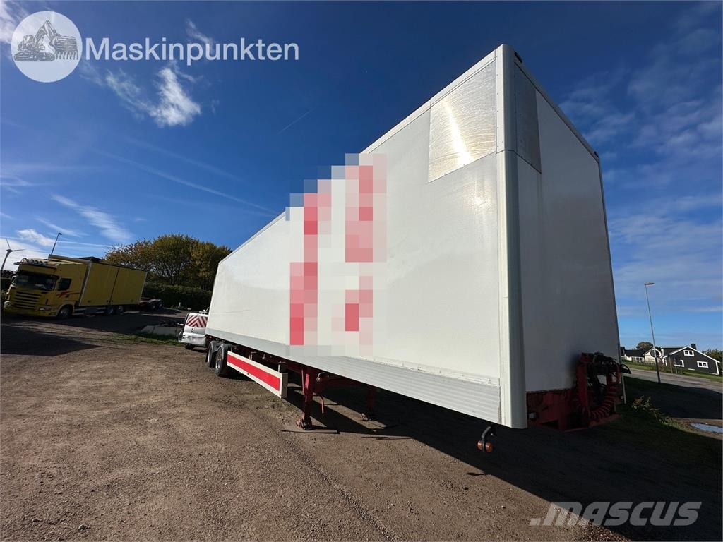 Närko S7HW13L62 Box body semi-trailers