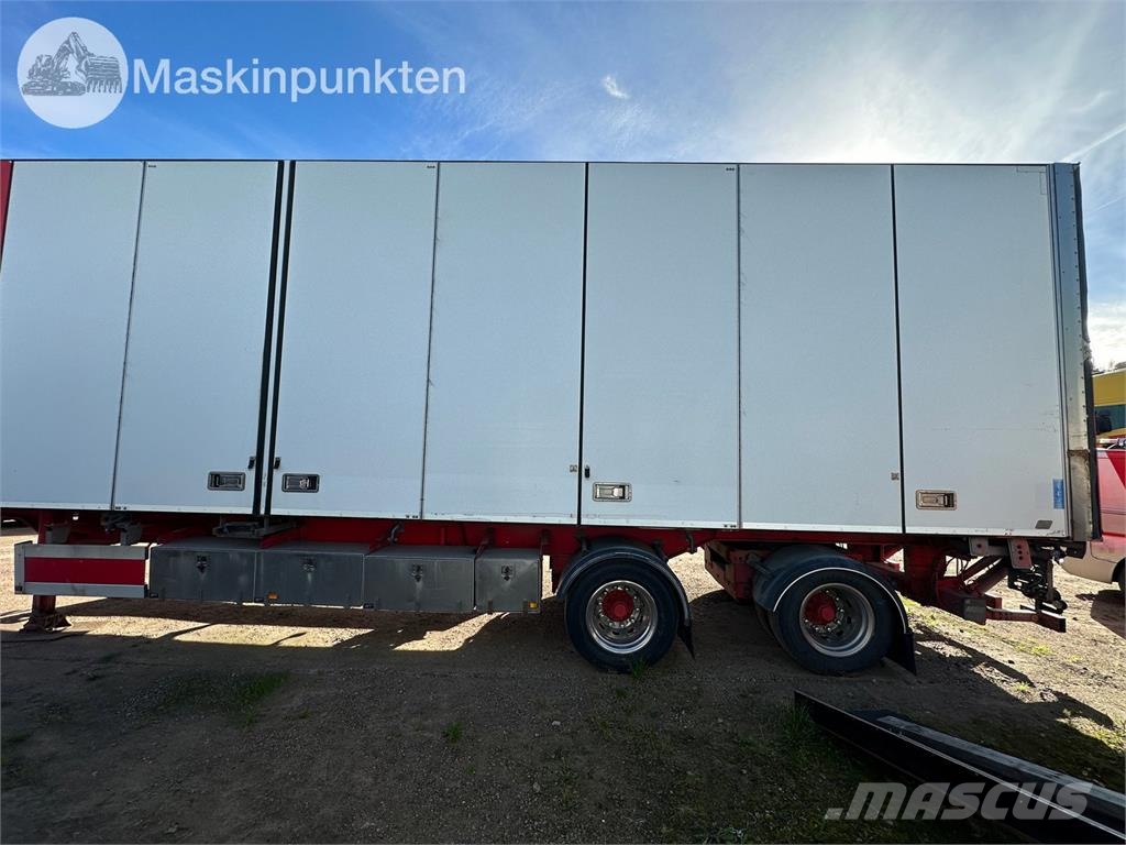 Närko S7HW13L62 Box body semi-trailers