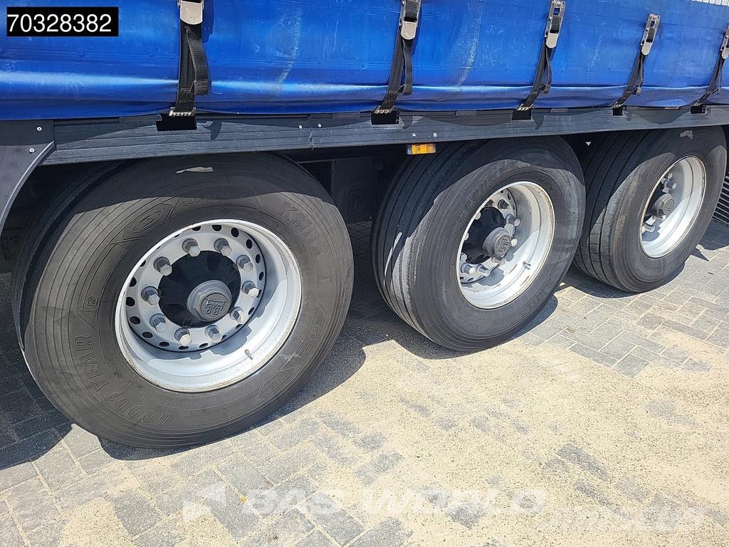 Krone SD 3 axles Anti Vandalism Sliding Roof Perdeli yari çekiciler