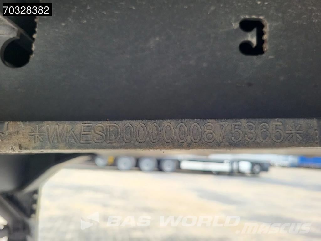 Krone SD 3 axles Anti Vandalism Sliding Roof Perdeli yari çekiciler