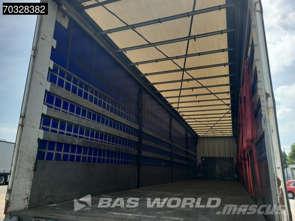 Krone SD 3 axles Anti Vandalism Sliding Roof Perdeli yari çekiciler