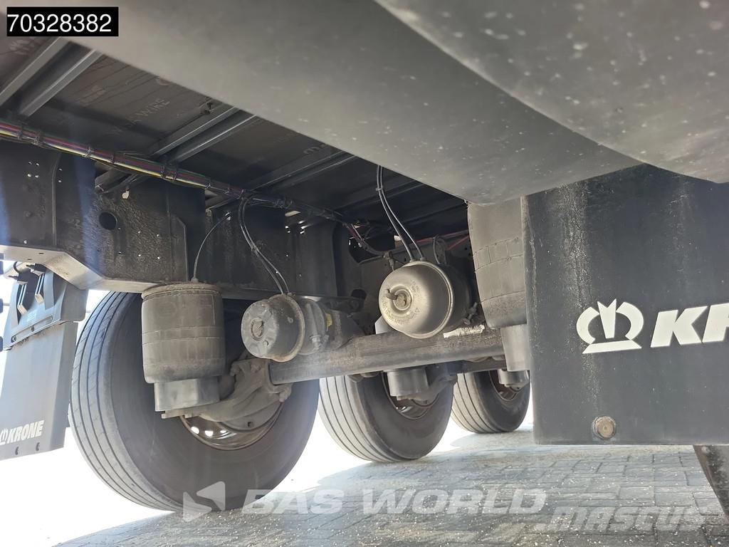 Krone SD 3 axles Anti Vandalism Sliding Roof Perdeli yari çekiciler