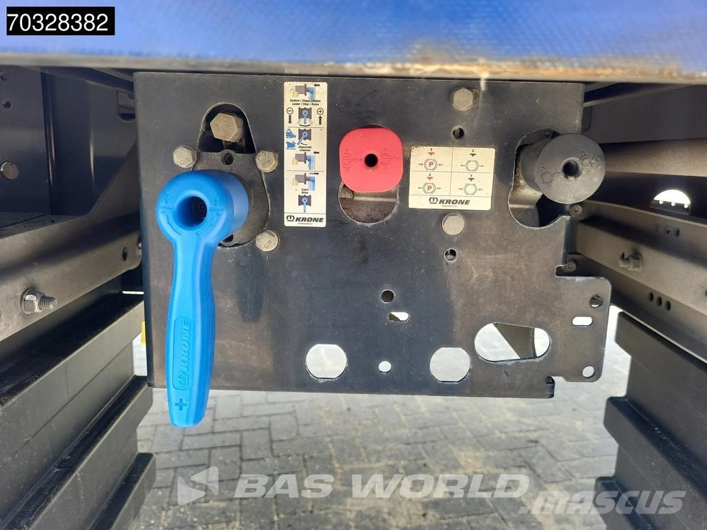 Krone SD 3 axles Anti Vandalism Sliding Roof Perdeli yari çekiciler
