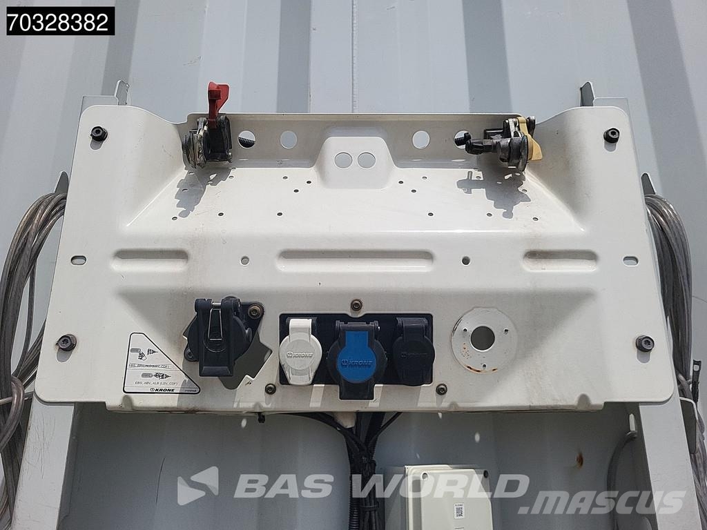 Krone SD 3 axles Anti Vandalism Sliding Roof Perdeli yari çekiciler