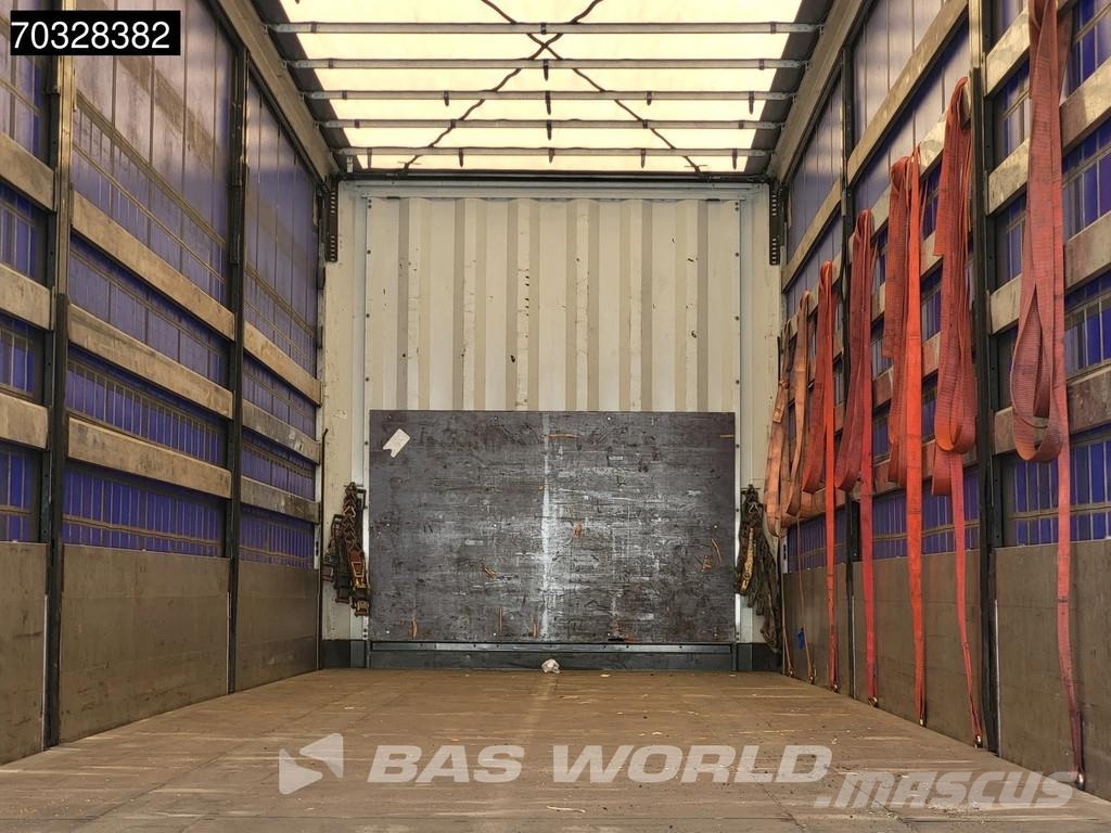 Krone SD 3 axles Anti Vandalism Sliding Roof Perdeli yari çekiciler