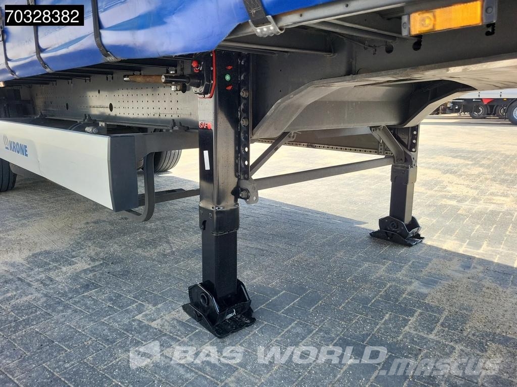 Krone SD 3 axles Anti Vandalism Sliding Roof Perdeli yari çekiciler