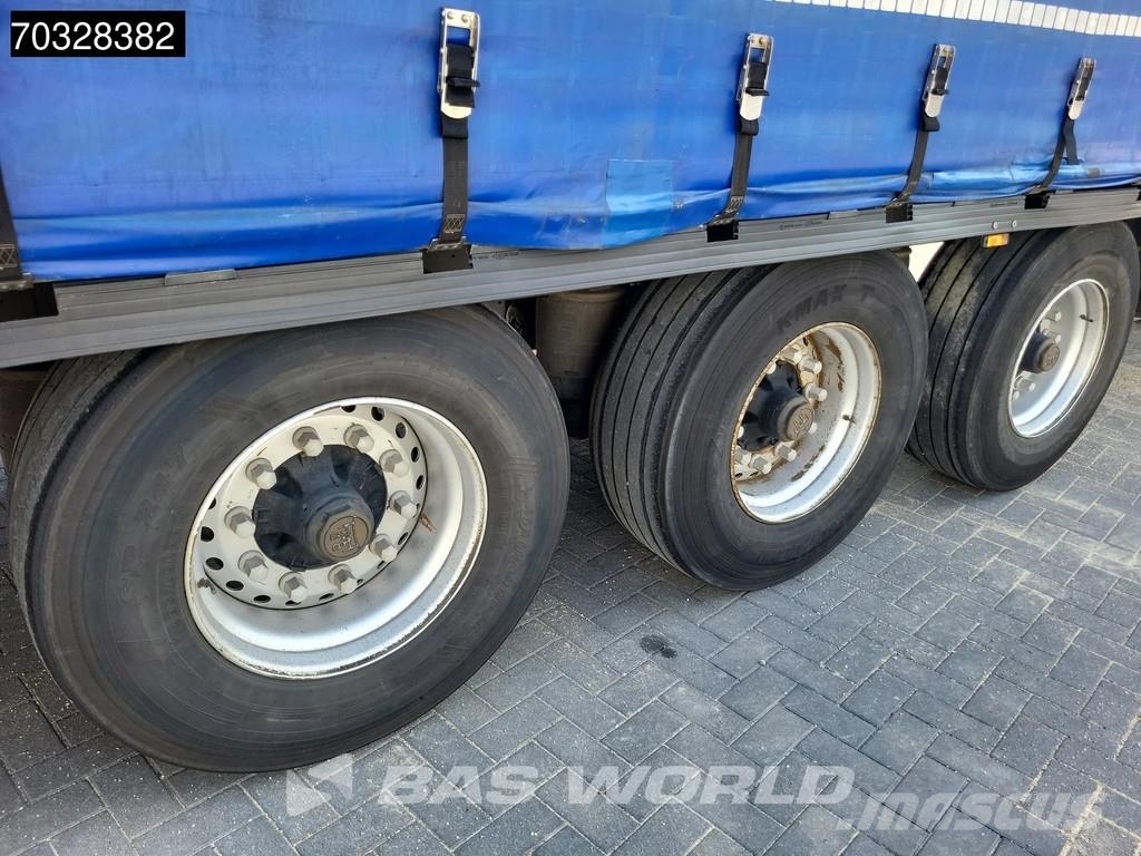 Krone SD 3 axles Anti Vandalism Sliding Roof Perdeli yari çekiciler